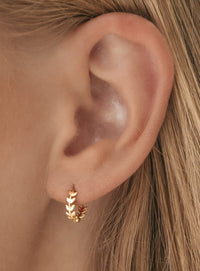 Gold Hoop Leaves