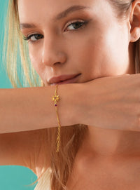 Birth Flower Bracelet