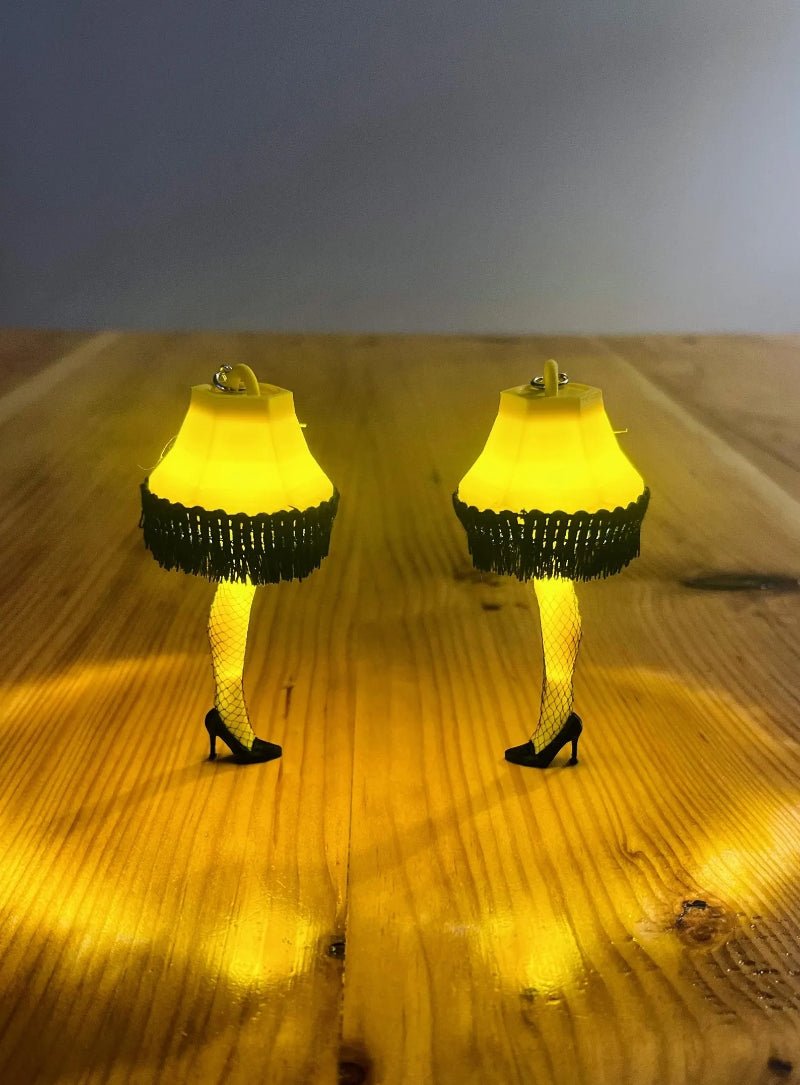 A Christmas Story Leg Lamp Earrings