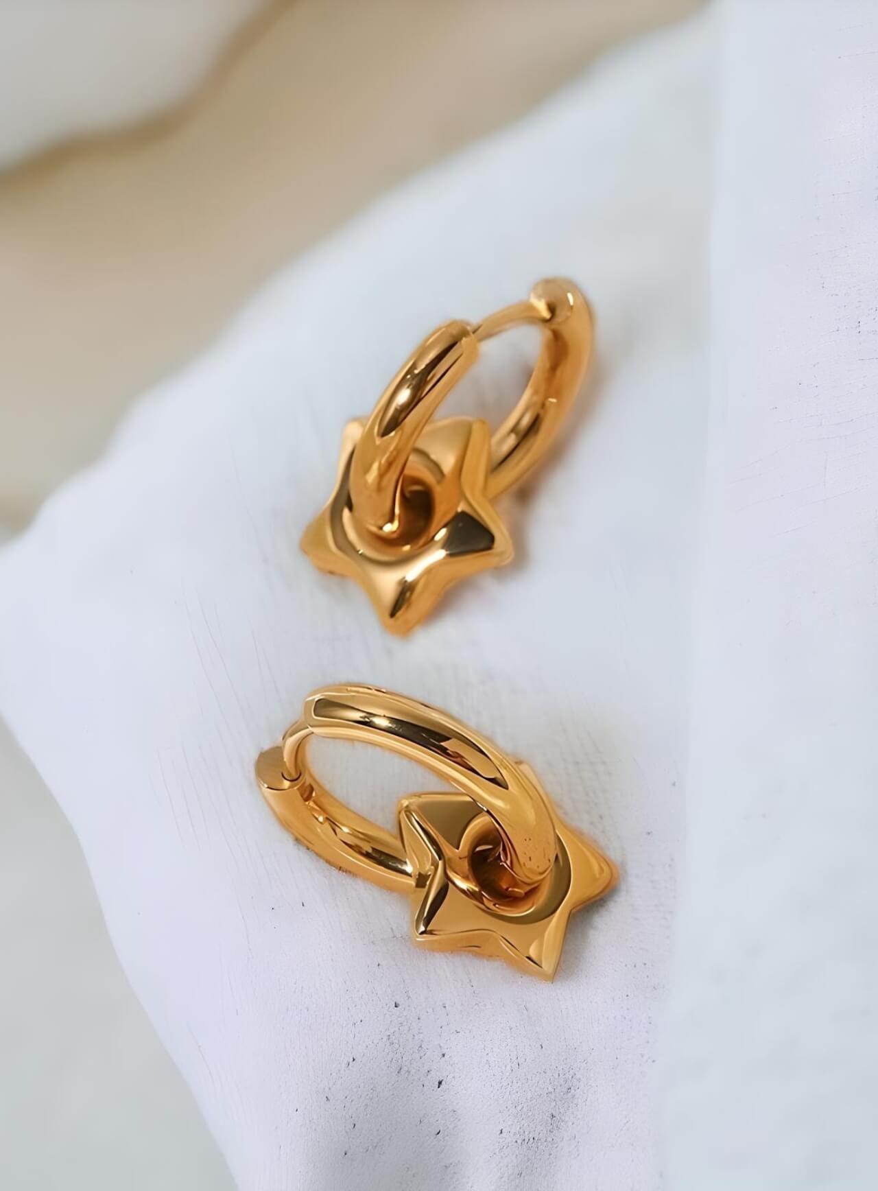 Gold Star Hoops