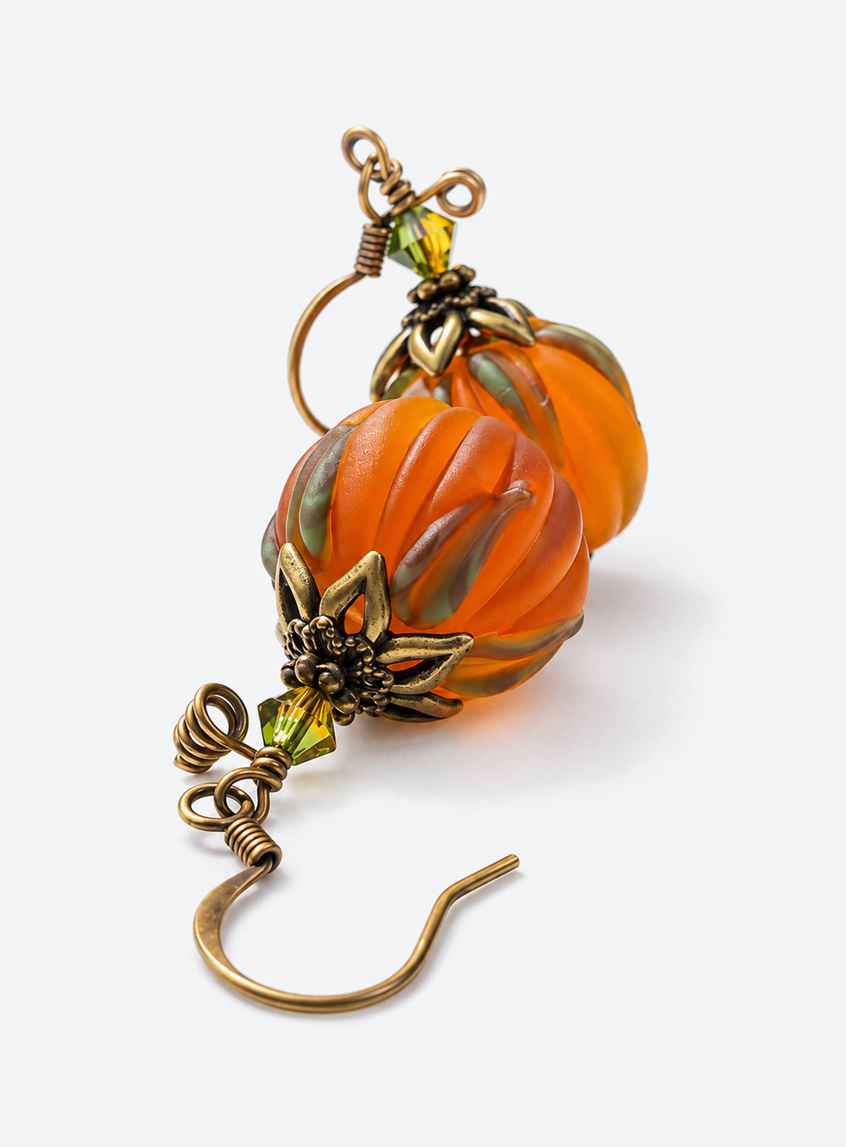 Pumpkin Fall Earrings