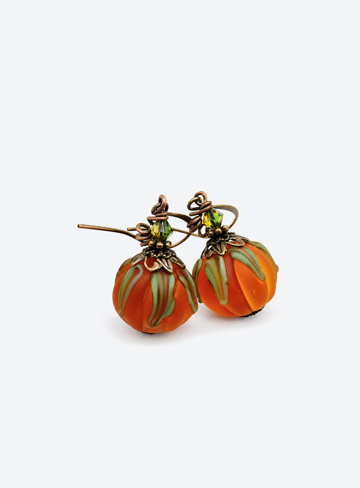 Pumpkin Fall Earrings