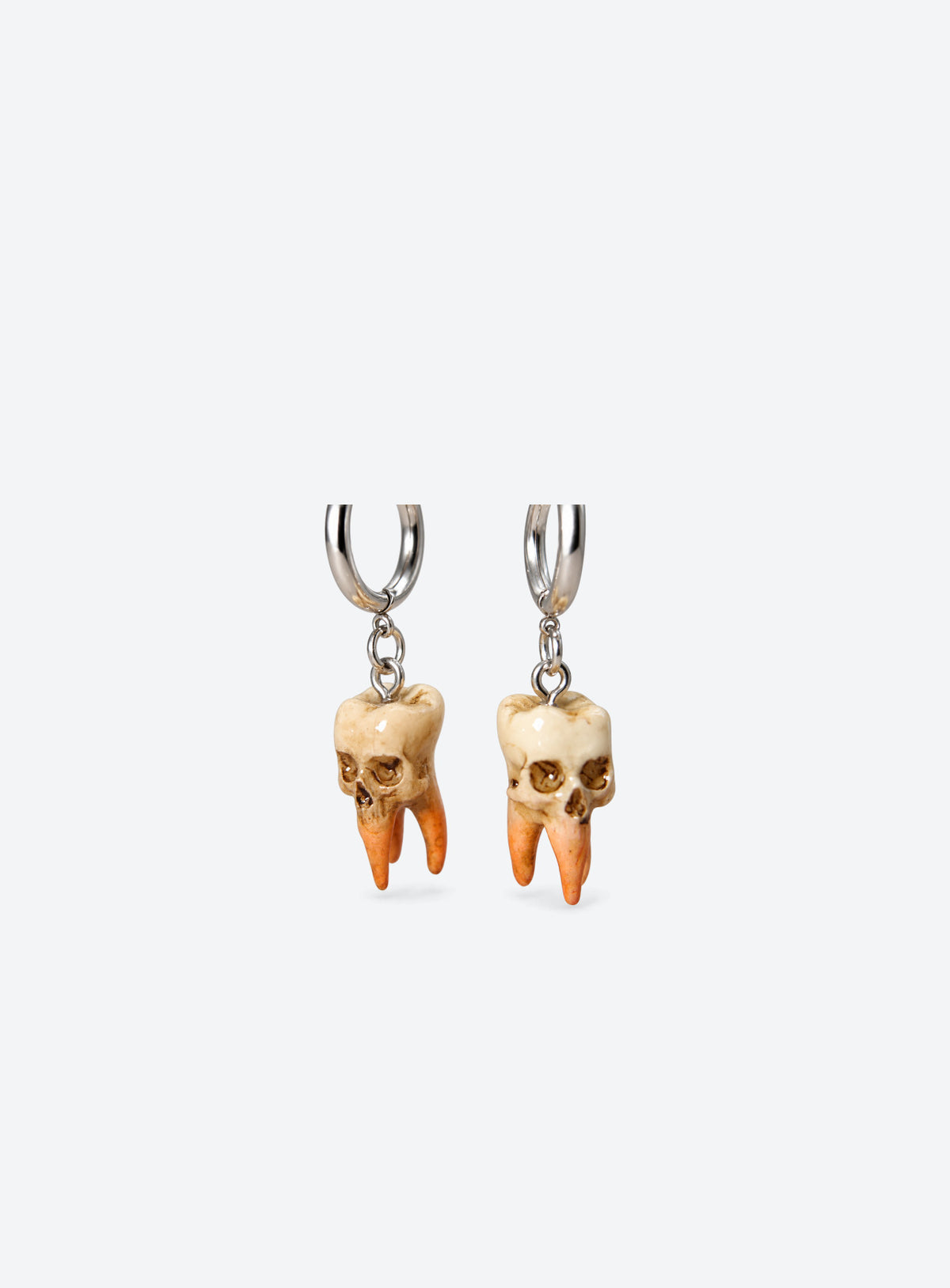 Decay Tooth Hoop Earrings