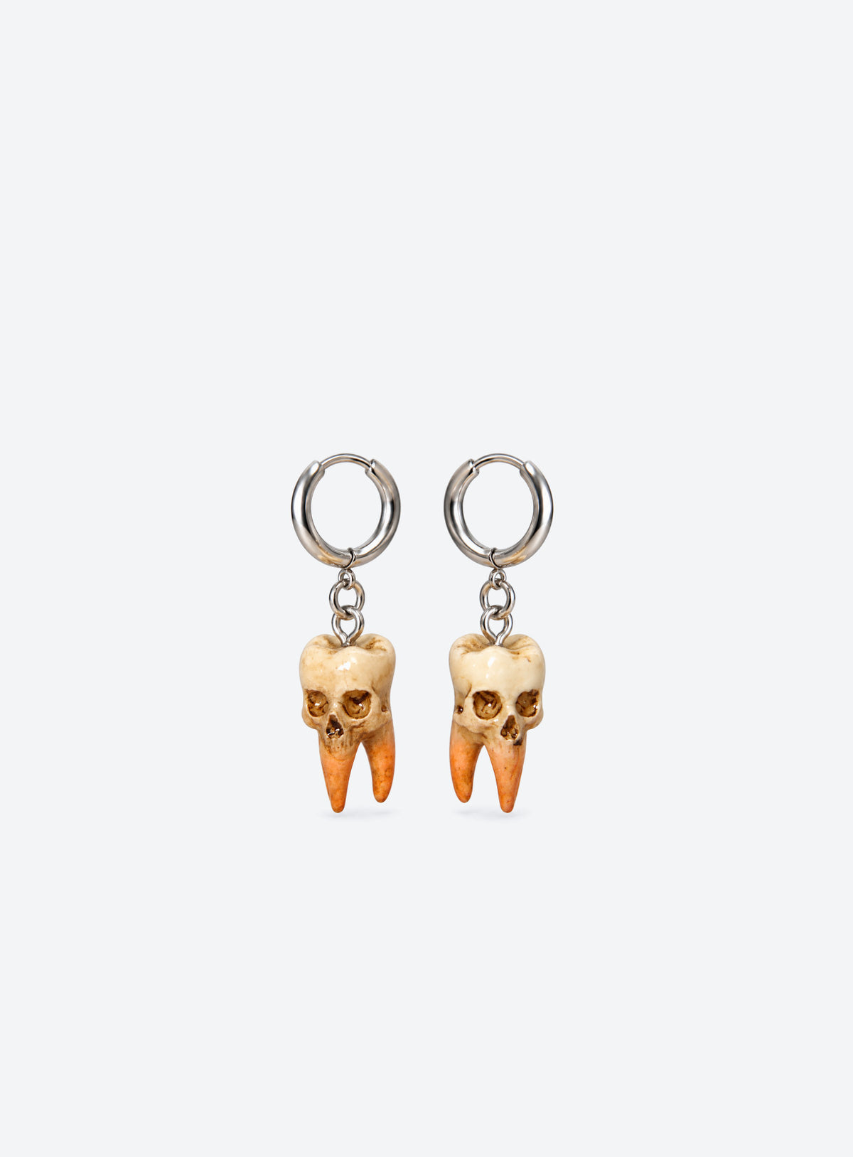 Decay Tooth Hoop Earrings