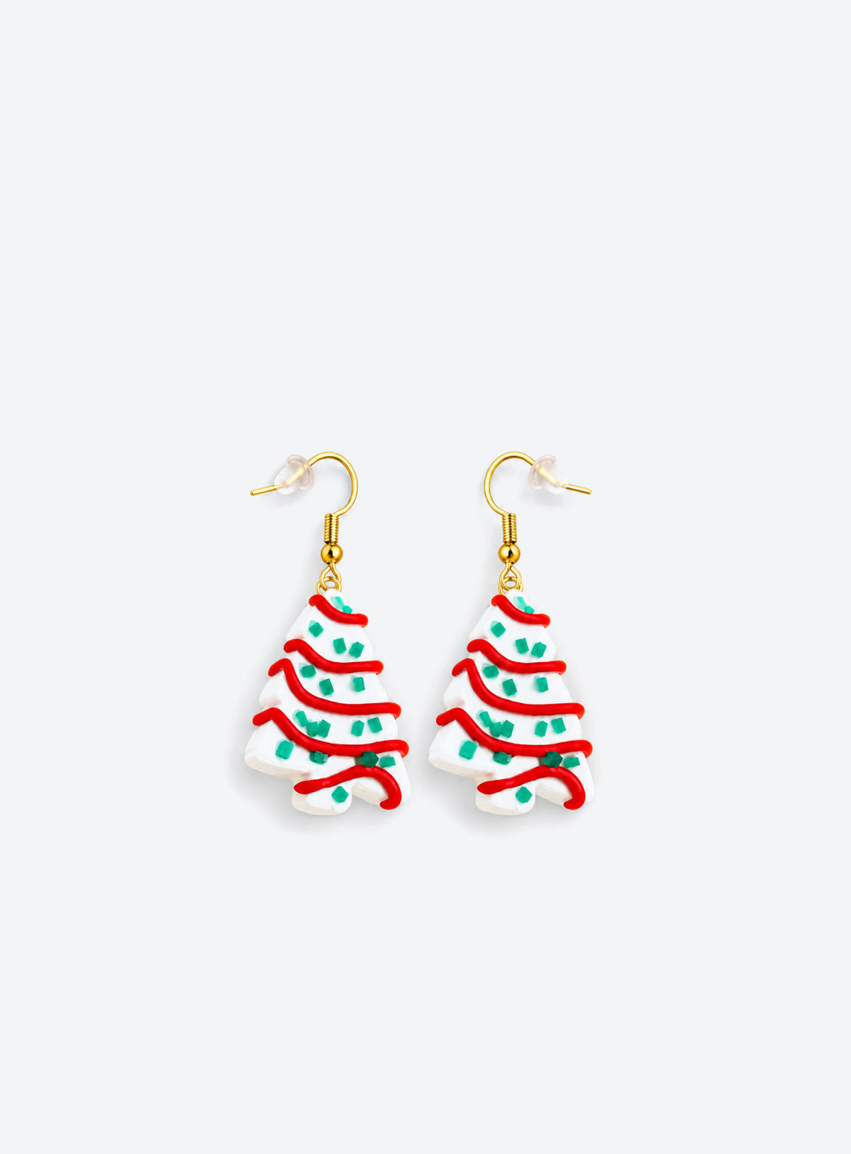Christmas Tree Cookie Earrings