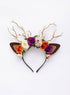 Colorful Rose Reindeer Headband 4 (Colorful Rose)