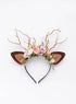 Frosted Rose Reindeer Headband 4 (Frosted Rose)