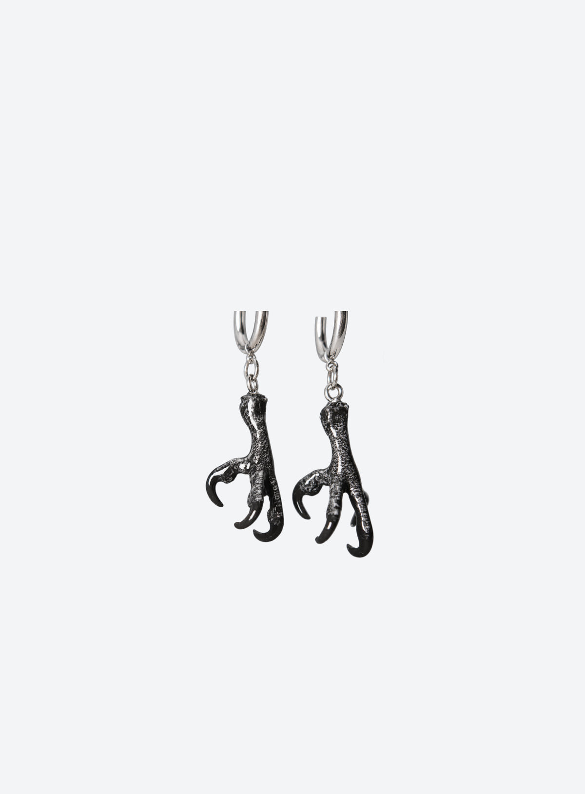 Crow Talon Hoop Earrings