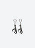 Crow Talon Hoop Earrings