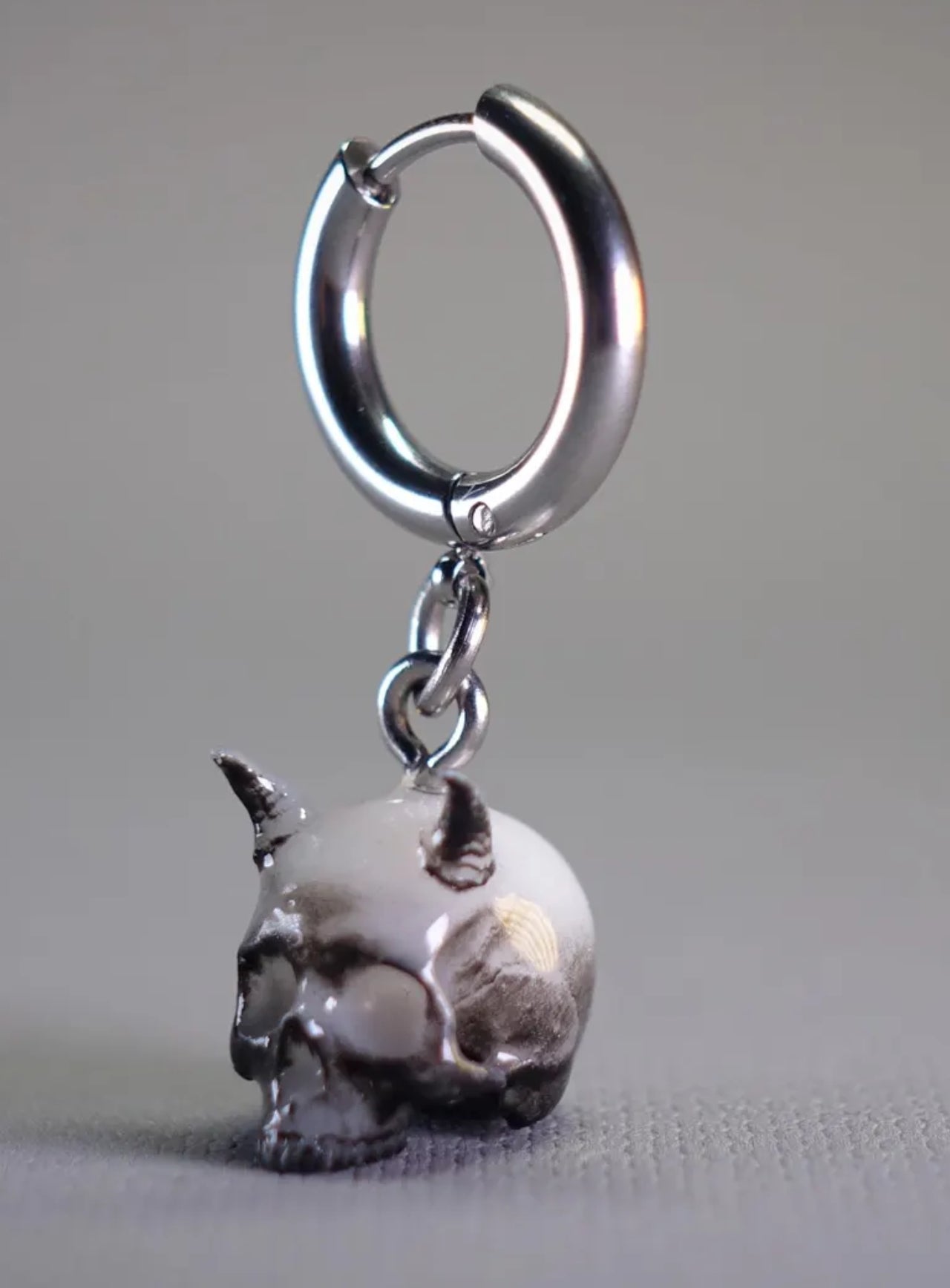 Devil Spirit Hoop Earrings