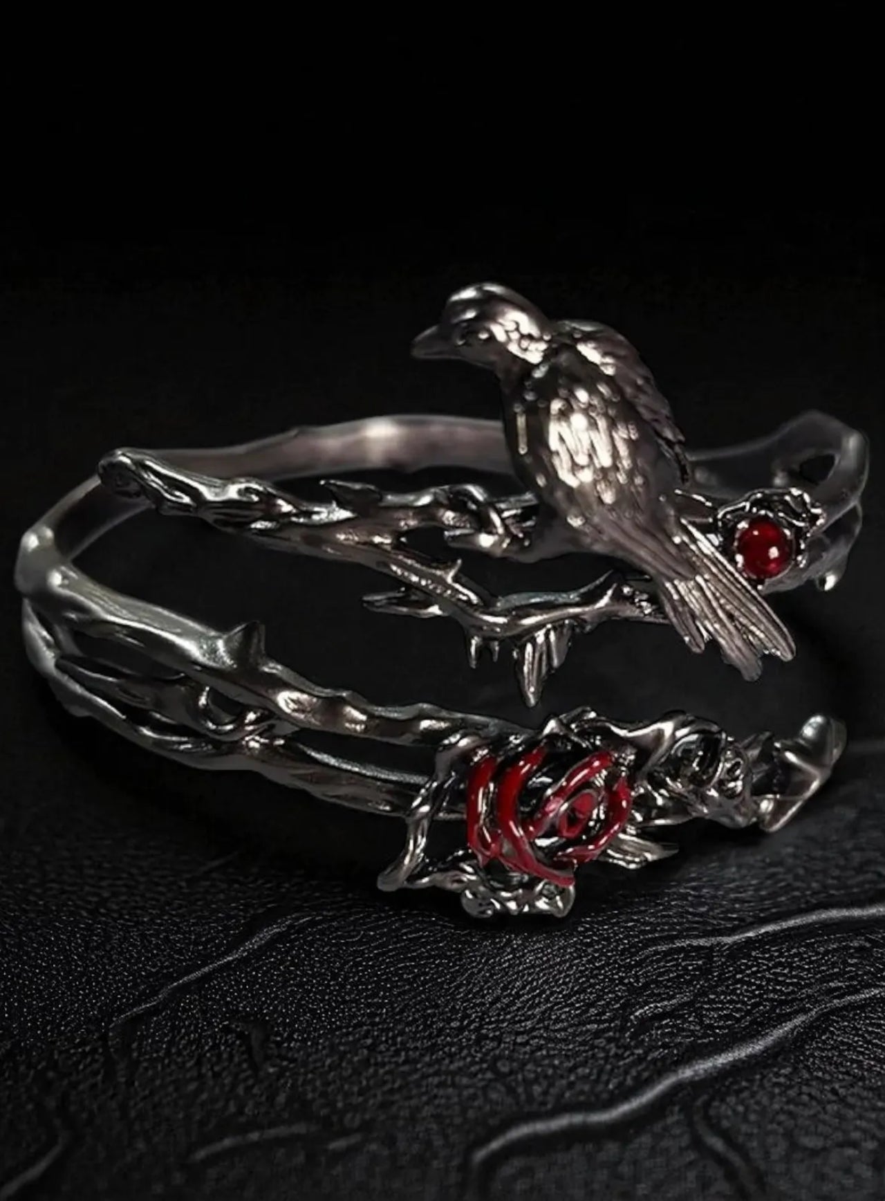 Raven Rose Bracelet
