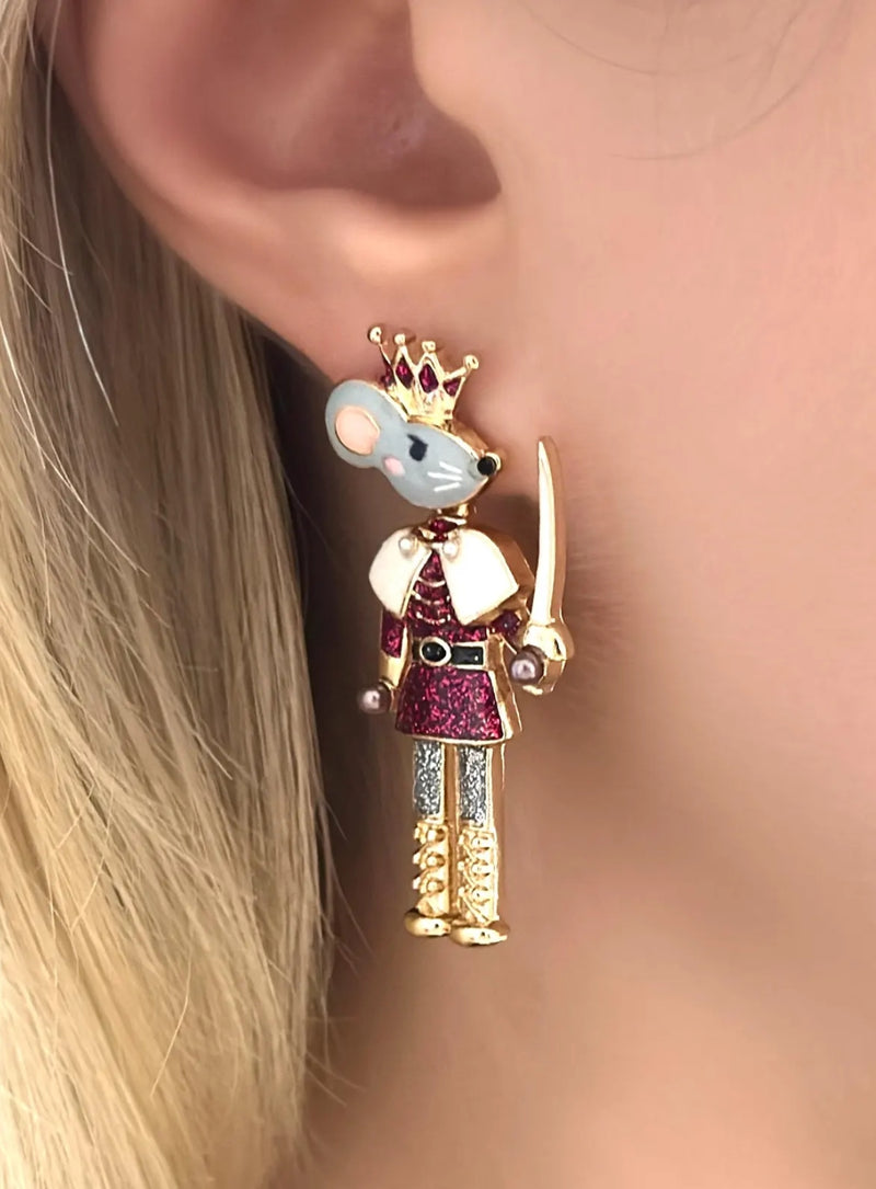 Royal Nutcracker Earrings