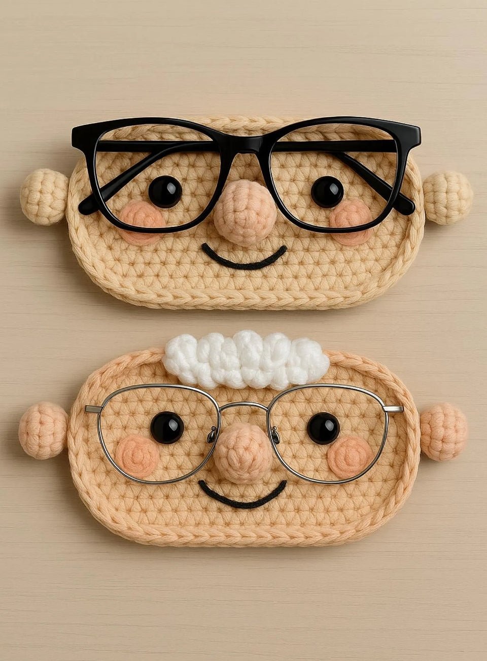 Crochet Eyeglasses Holder