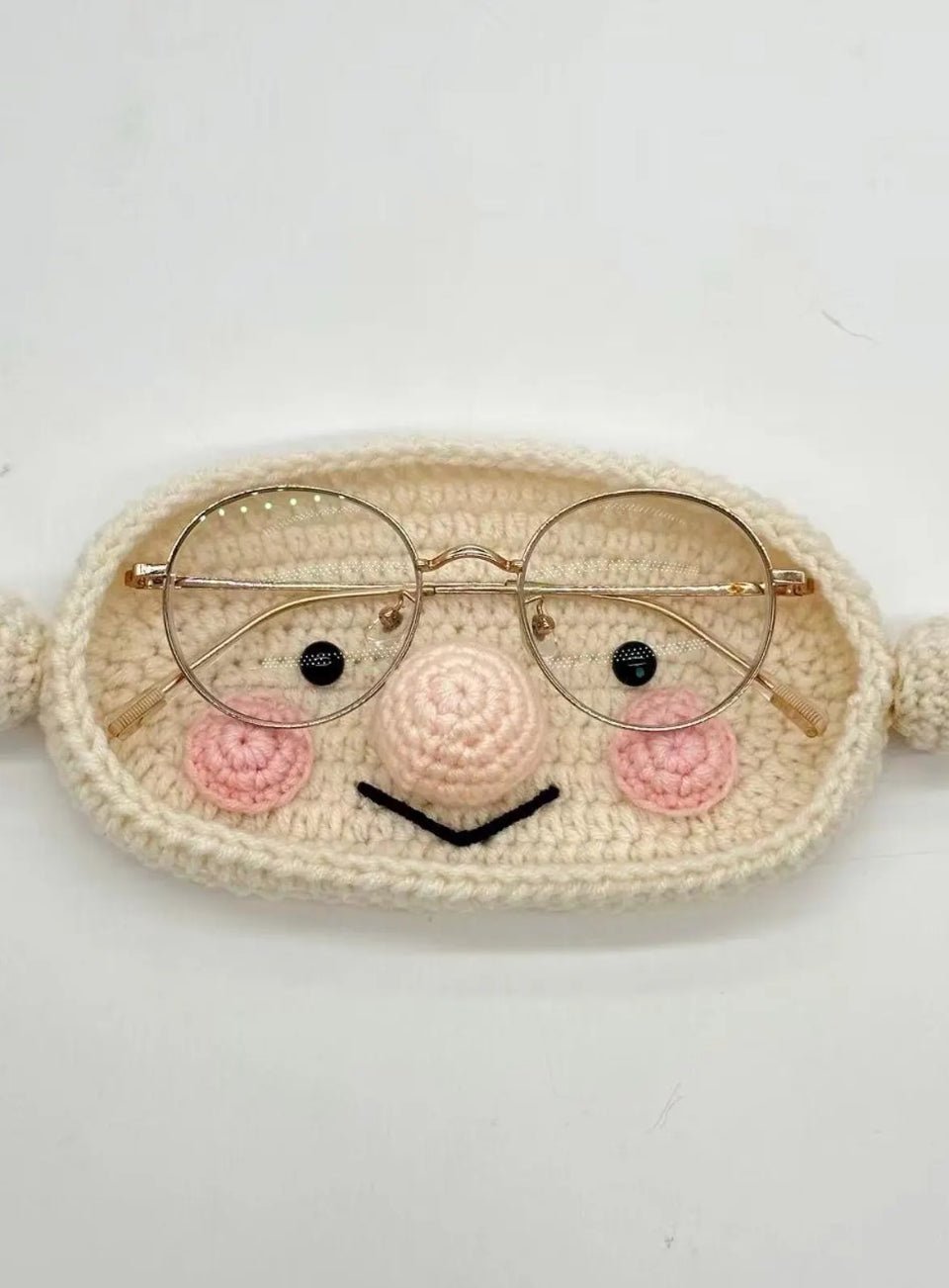 Crochet Eyeglasses Holder