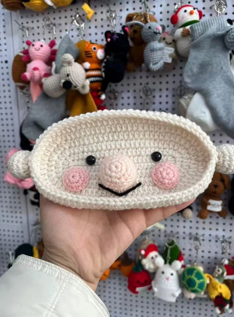 Crochet Eyeglasses Holder