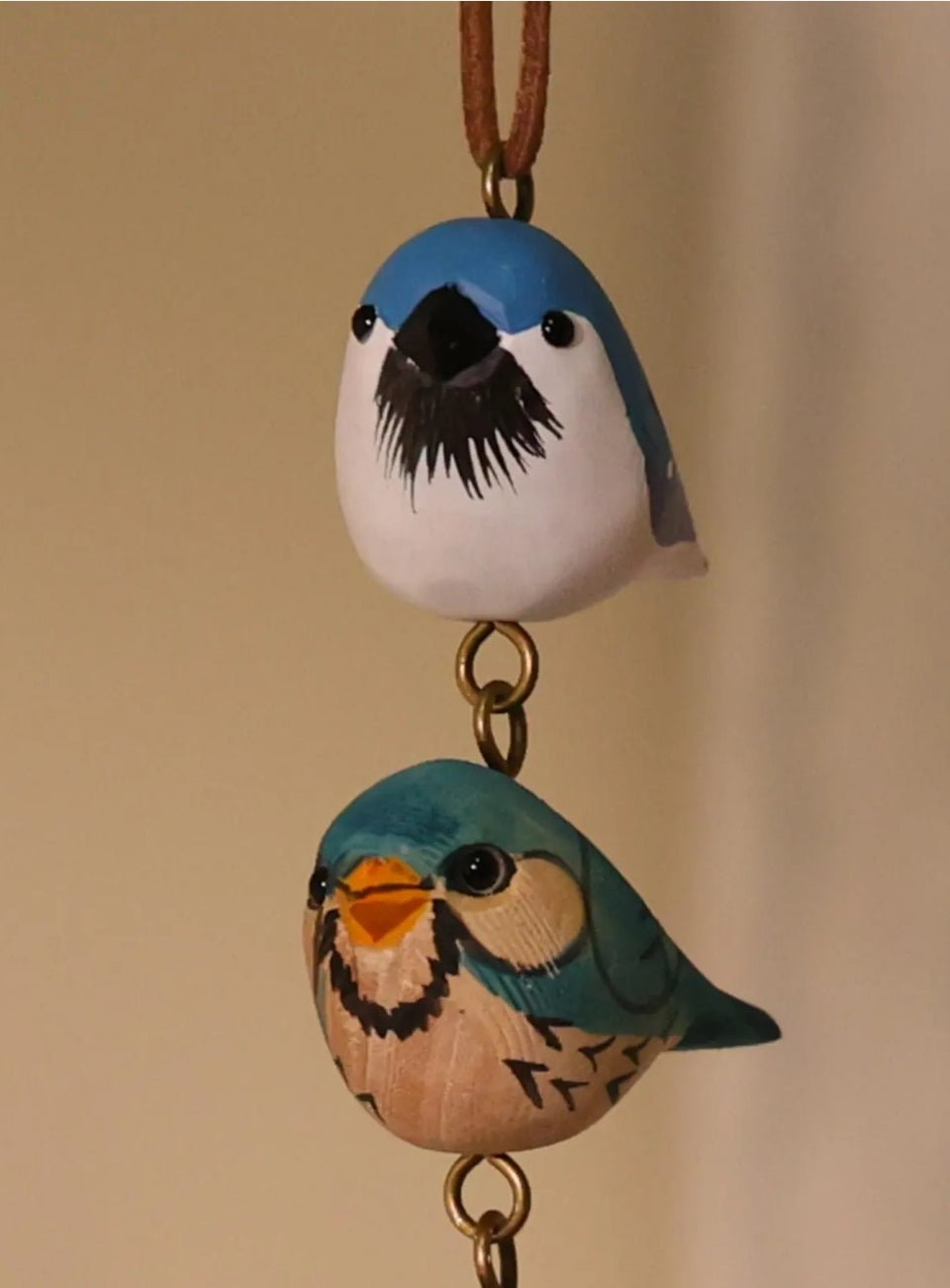 Wooden Bird Ornaments