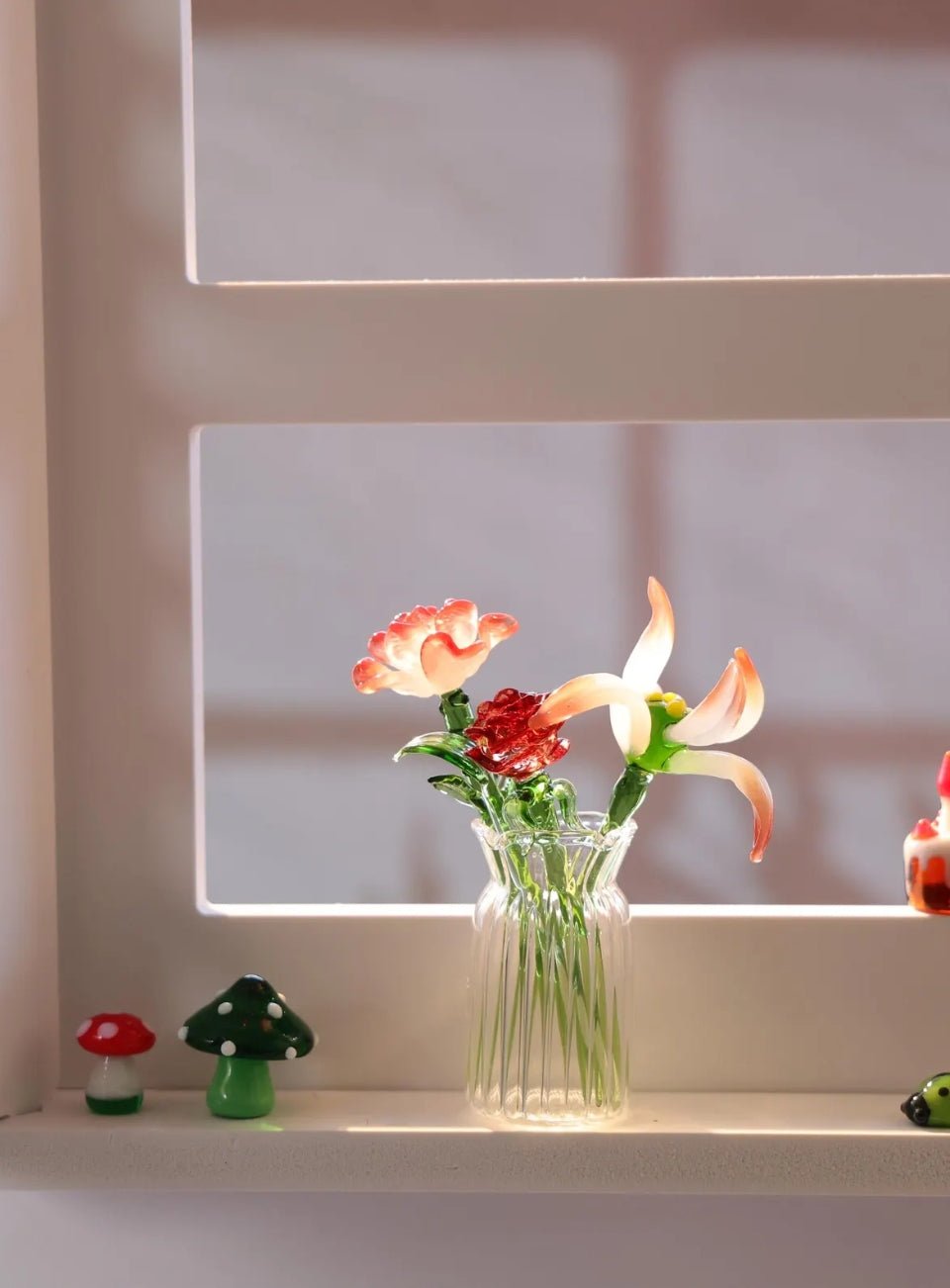 Glass Birth Month Flower