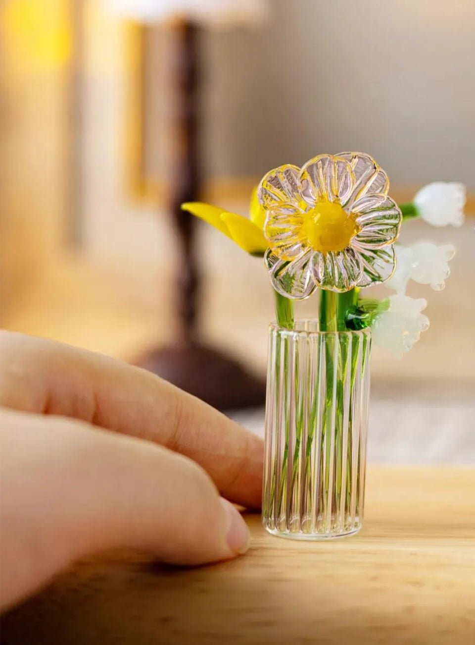 Glass Birth Month Flower