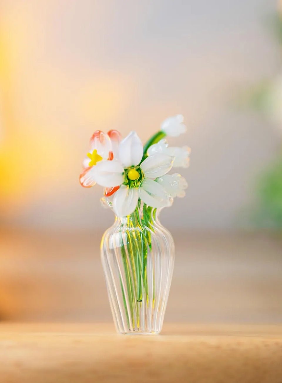 Glass Birth Month Flower