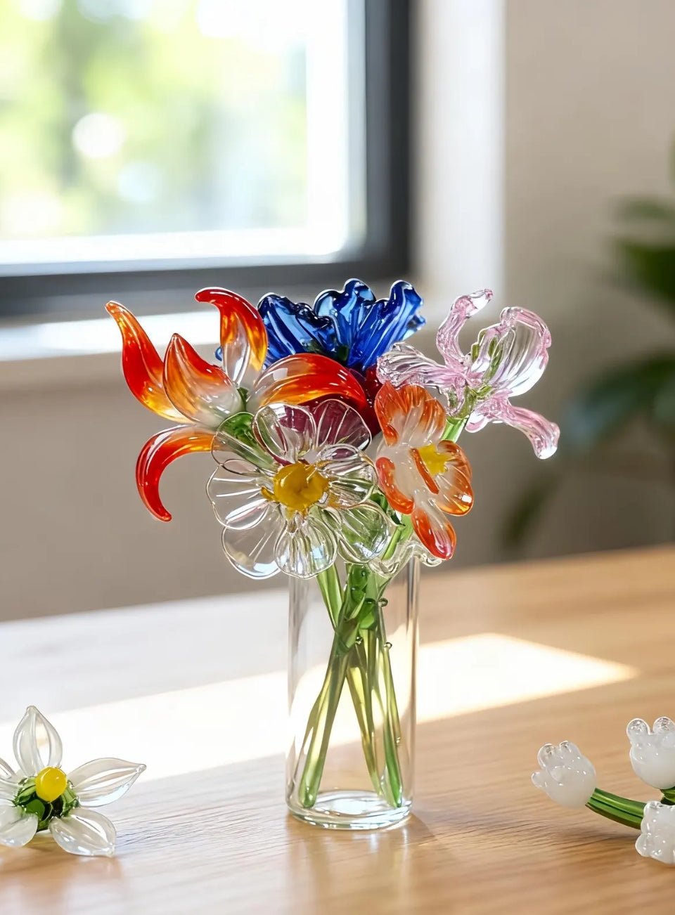 Glass Birth Month Flower