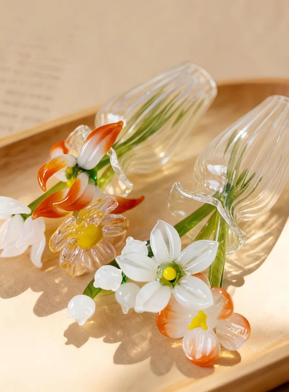 Glass Birth Month Flower