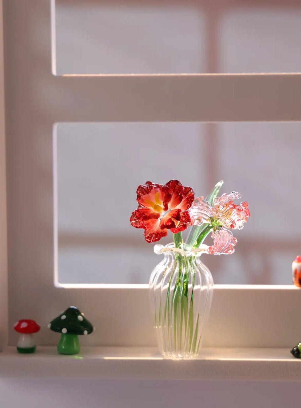 Glass Birth Month Flower