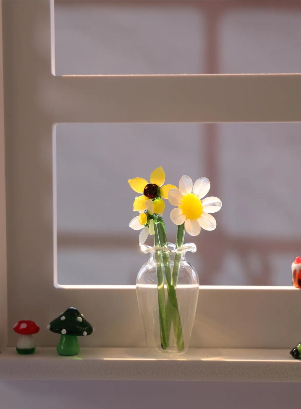 Glass Birth Month Flower