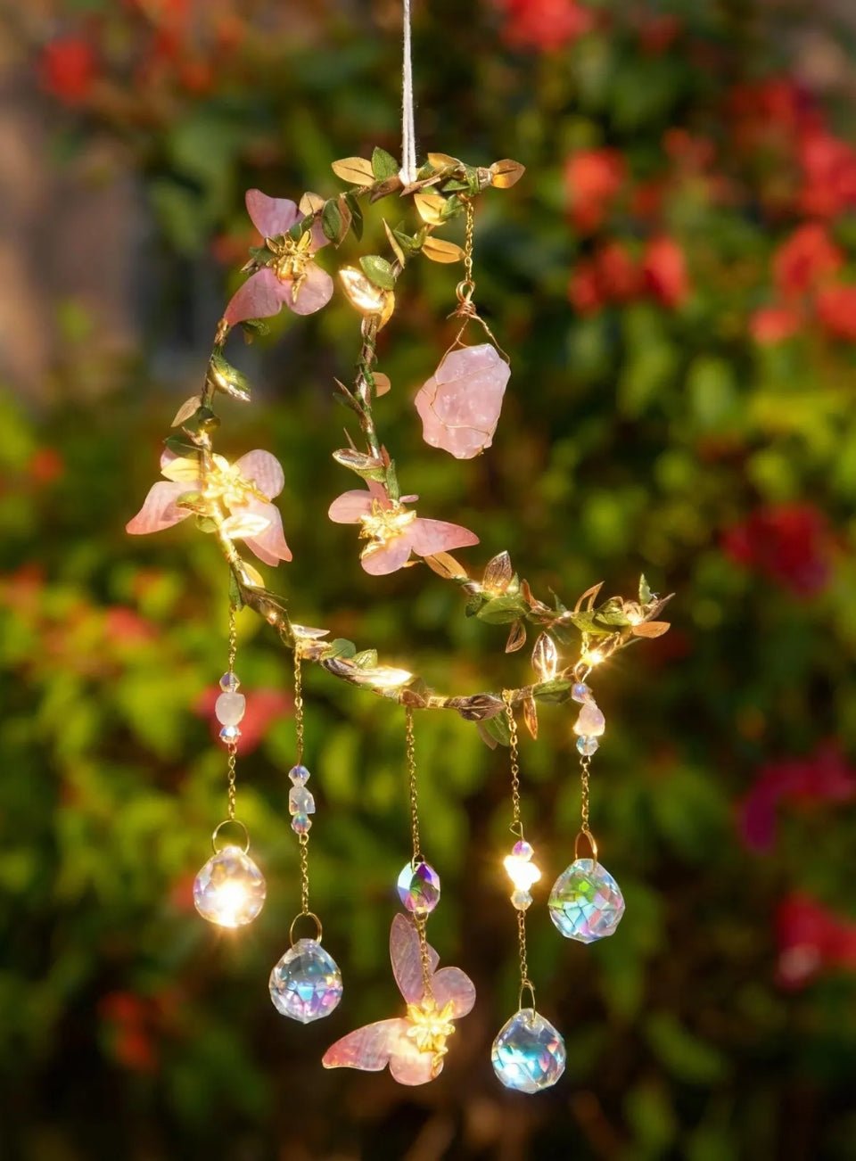 Crystal Moon Suncatcher