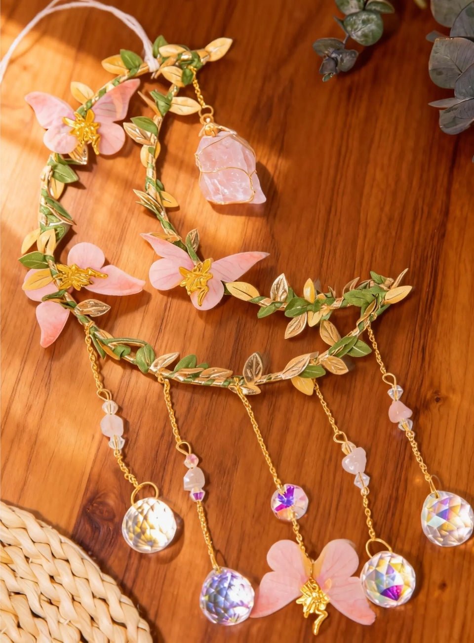 Crystal Moon Suncatcher