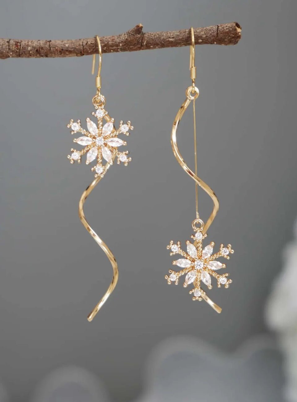 Snowflake Earrings