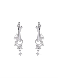 Lily of the Valley Hoop Earrings