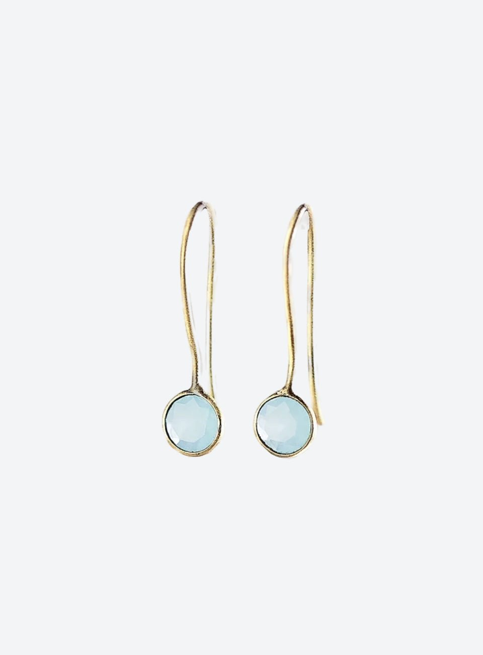 Aquamarine Drop Earrings
