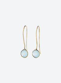 Aquamarine Drop Earrings