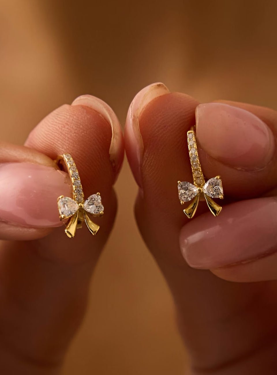 Promise Bow Earrings