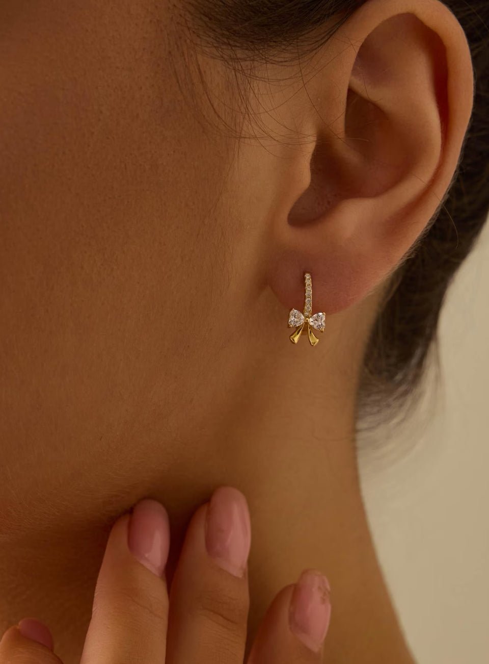 Promise Bow Earrings