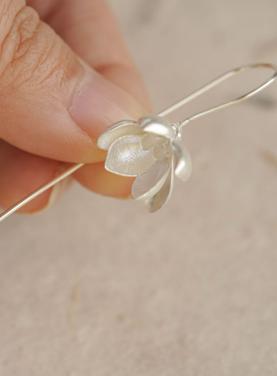 Magnolia Drop Earrings