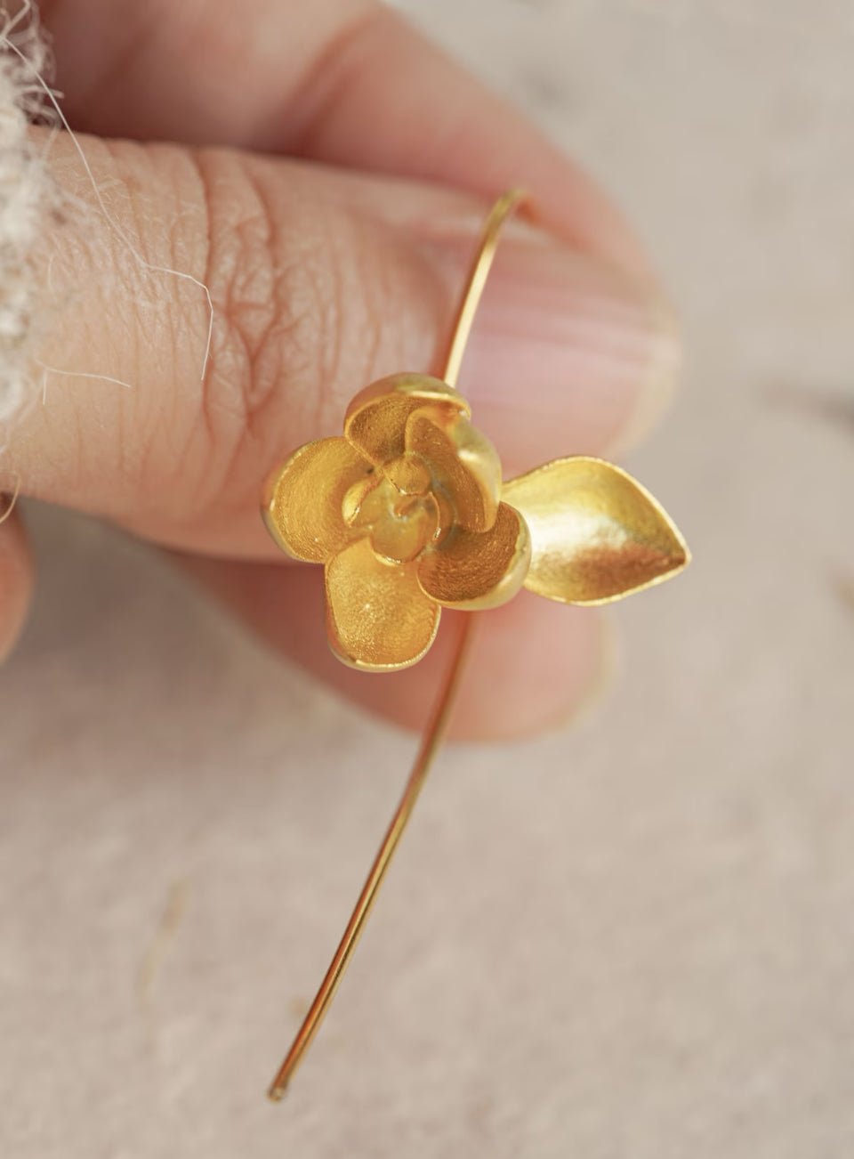Magnolia Drop Earrings