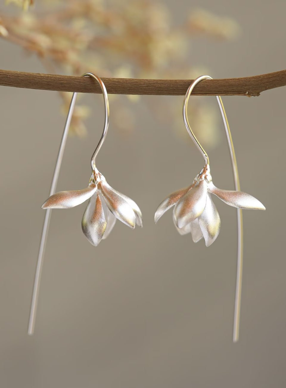 Magnolia Drop Earrings