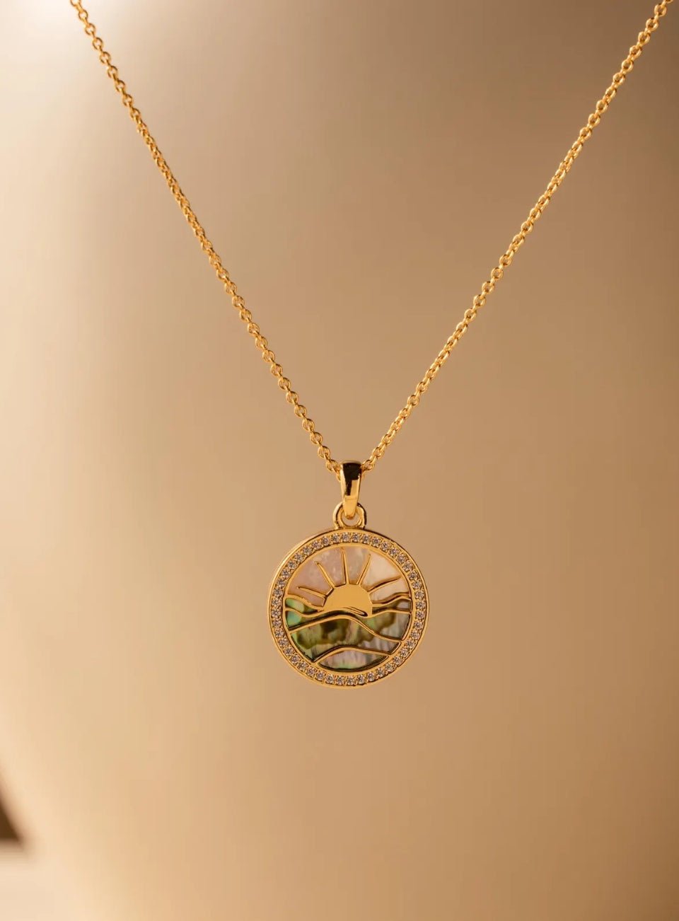 Pearl Sunset Necklace