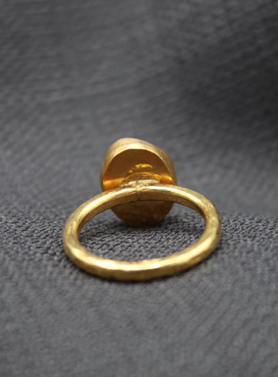 Raw Emerald Ring
