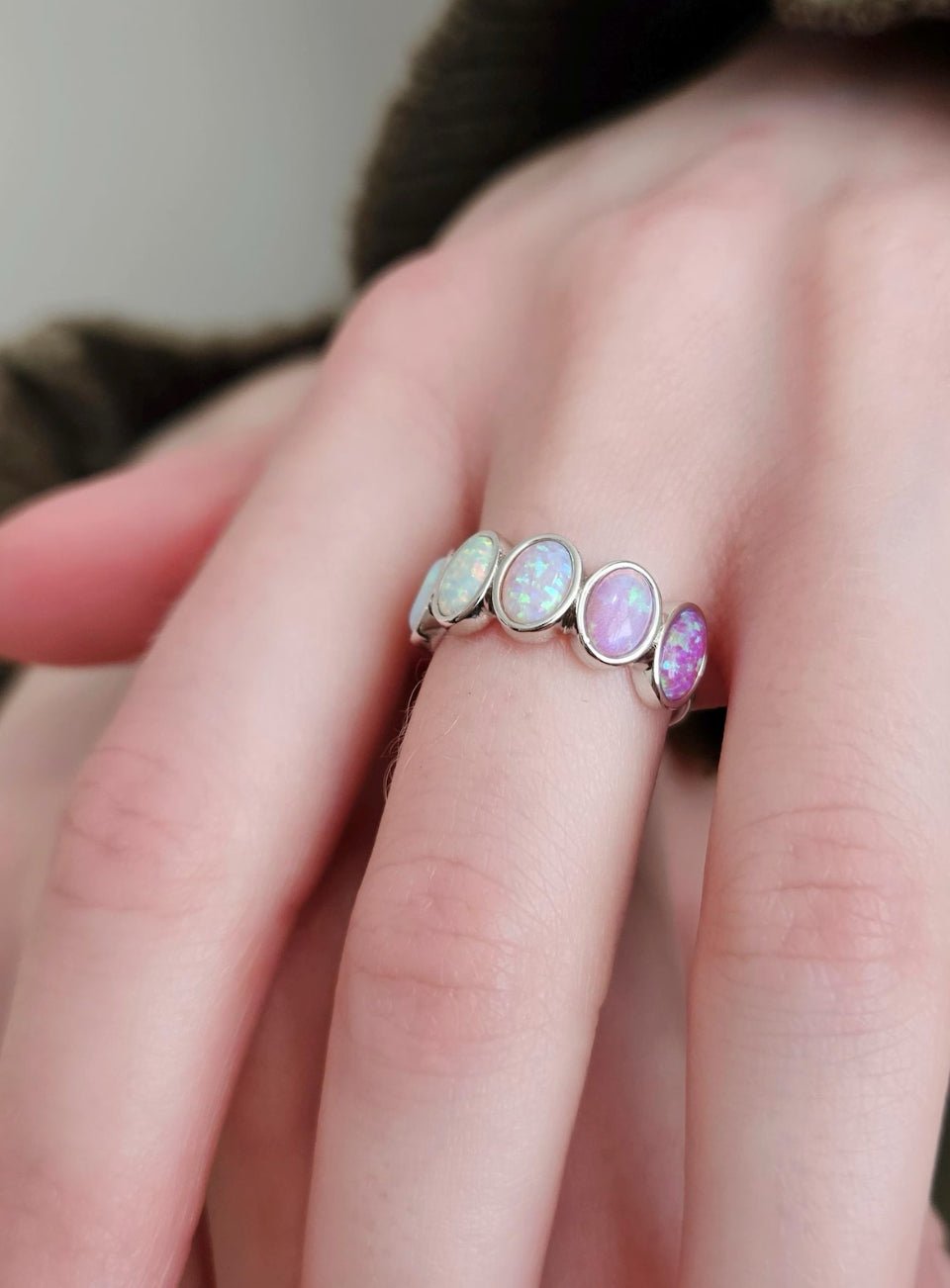 Aylin Opal Statement Ring