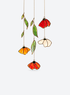 Autumn Poppy Leaf Suncatcher