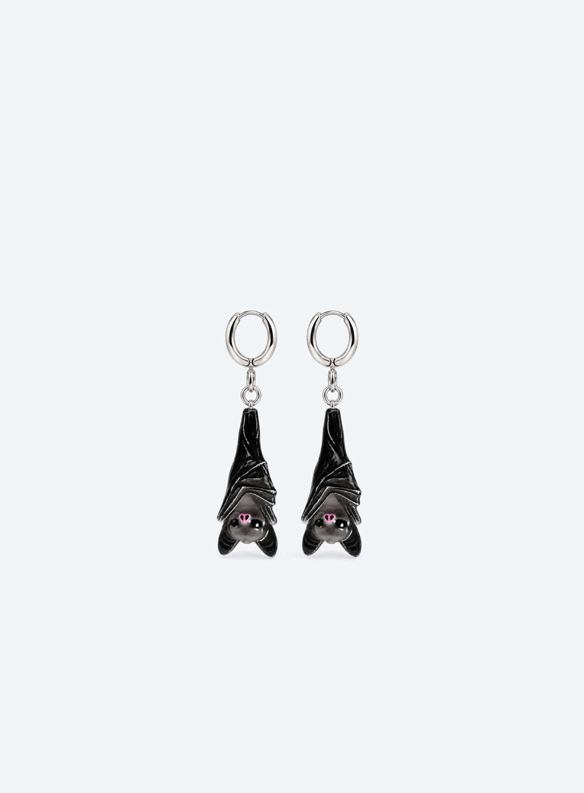 Phantom Bat Hoop Earrings