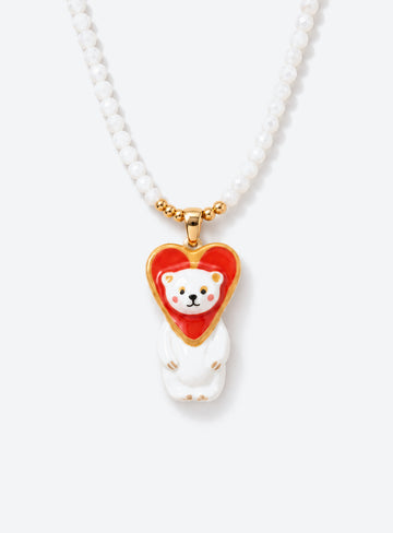 Red Heart Bear