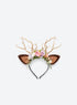 Frosted Rose Reindeer Headband 4 (Frosted Rose)