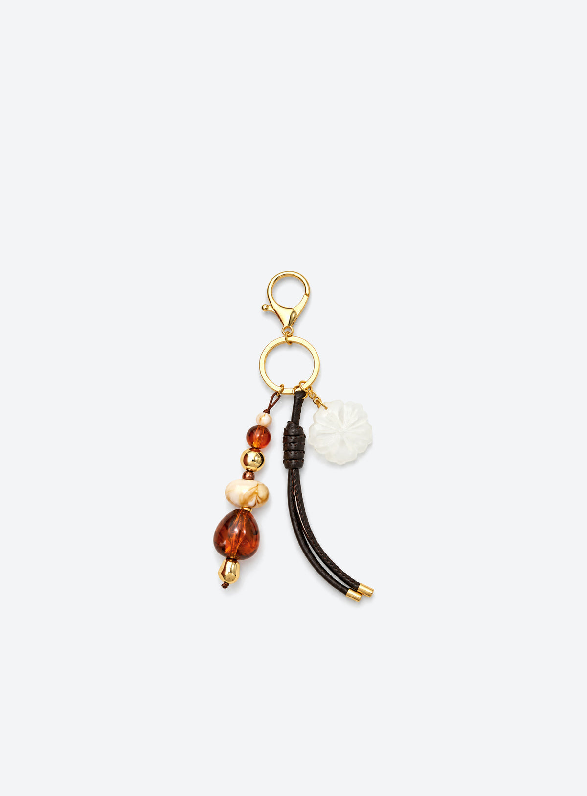 Coastal-style bag charm with its pictured clip or clasp and decorative accents.