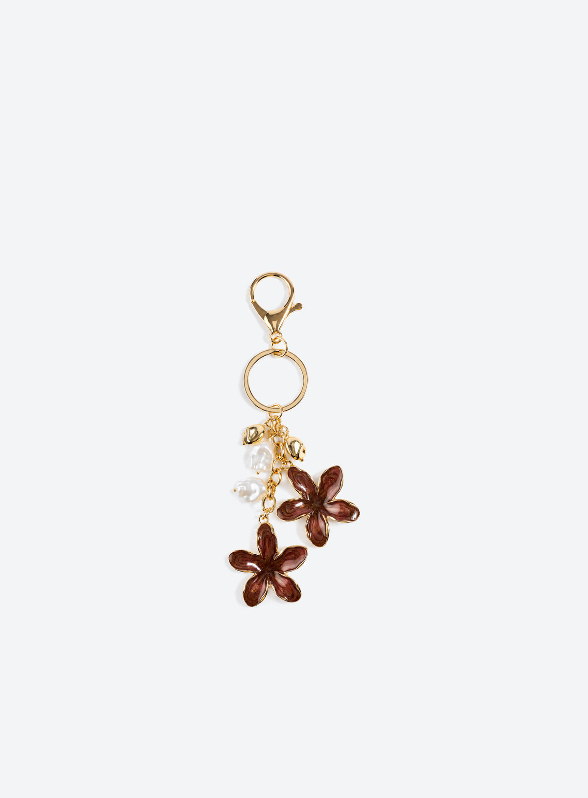 Coastal-style bag charm with its pictured clip or clasp and decorative accents.