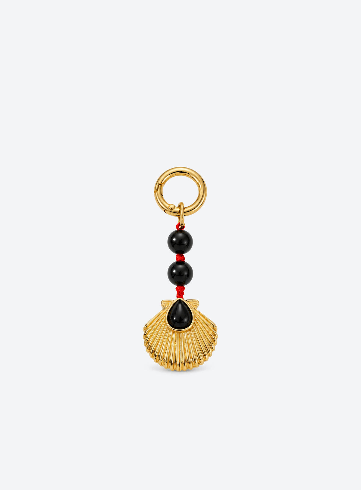 Coastal-style bag charm with its pictured clip or clasp and decorative accents.