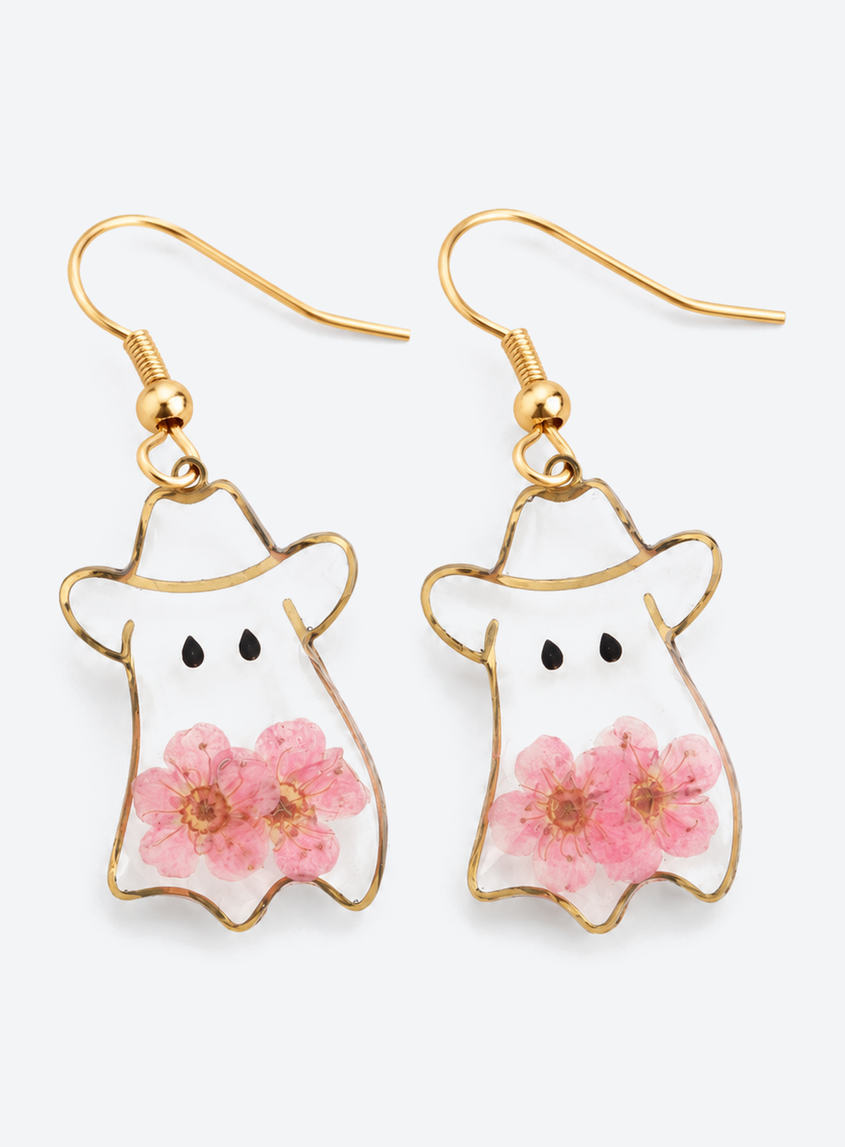 Cowboy Ghost Earrings