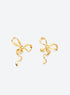 Ribbon Bow Drop Earrings